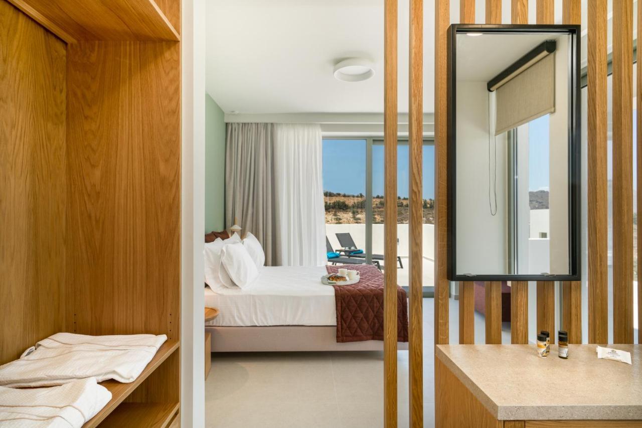 Luxurious Villa Cretan Aura With Private Heated Pool, Jacuzzi And Playroom Agios Ioannis  Zewnętrze zdjęcie