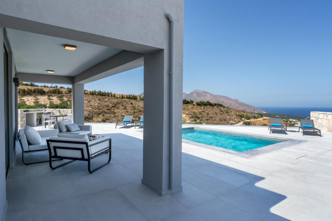 Luxurious Villa Cretan Aura With Private Heated Pool, Jacuzzi And Playroom Agios Ioannis  Zewnętrze zdjęcie